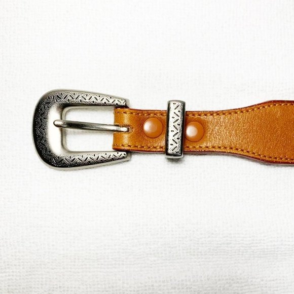 VINTAGE 1990's WARNER BROTHERS Looney Tunes leather belt - Picture 4 of 8